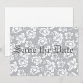 Bewaar de datum save the date (Voorkant / Achterkant)