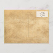 Bewaar de datum! Uitnodigingen briefkaarten (Achterkant)