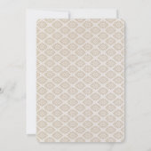 Bewaar de datum Victoriaans Royal Elegance bruilof Kaart (Achterkant)