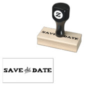 Bewaar de datum voor aankondigingen, bruiloften 	rubberstempel (Gestempeld)