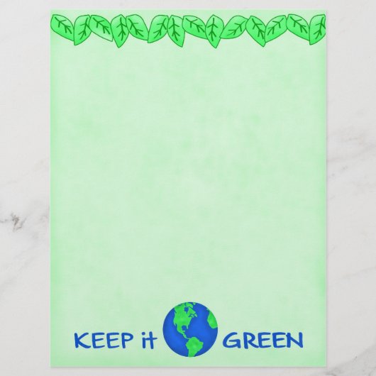 Bewaar de groene ruimte Kunst (Voorkant)