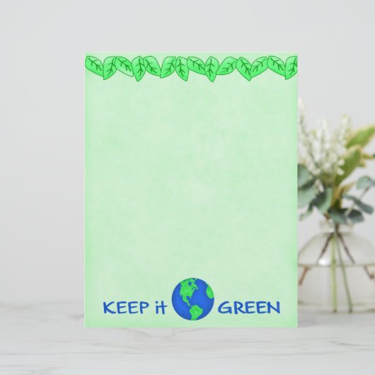 Bewaar de groene ruimte Kunst (Staand voorkant)