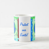 Bewaar de groene ruimte Kunst Koffiemok (Center)