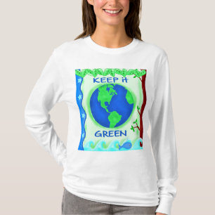 Bewaar de groene ruimte Kunst T-shirt