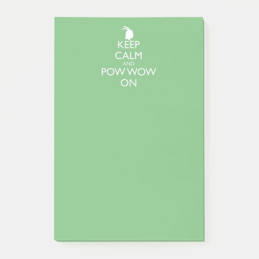 BEWAAR DE KALK EN DE POW AAN POST-IT® NOTES (Voorkant)