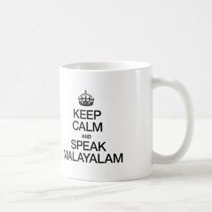 BEWAAR DE KALK EN SPREK MALAYALAM KOFFIEMOK