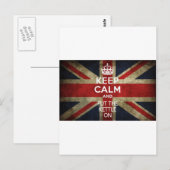 BEWAAR DE KALK EN STEL DE KETTLE AAN BRIEFKAART (Voorkant / Achterkant)