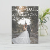bewaar de save the date (Staand voorkant)