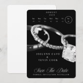 Bewaar Deze Datum Magneet - Markeer Je Agenda Save The Date (Voorkant / Achterkant)