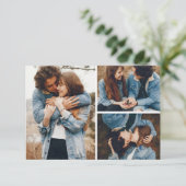 Bewaar deze datum Rustoord Bloemenschedel Boho Fot Save The Date (Staand voorkant)