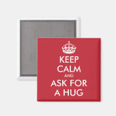 BEWAAR EEN KALK EN VRAAG OM EEN HUG MAGNEET (Voorkant / Achterkant)