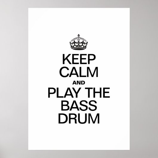 BEWAAR HET BASISDRUM EN SPEEL HET KALK EN POSTER (Voorkant)