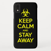 BEWAAR KALK EN BLIJF WEG Case-Mate iPhone CASE (Achterkant)