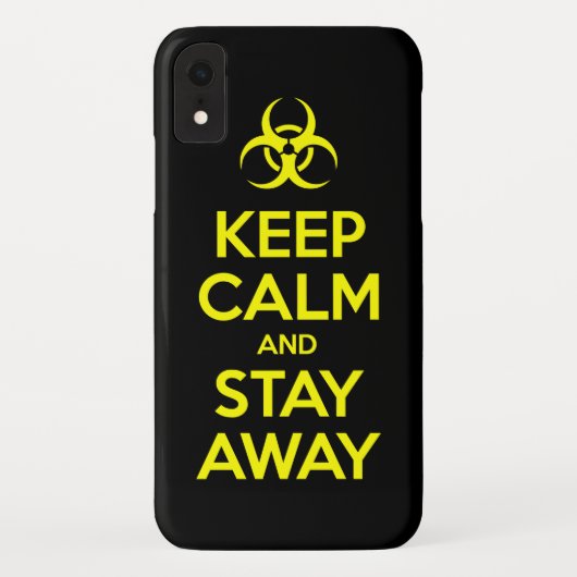 BEWAAR KALK EN BLIJF WEG Case-Mate iPhone CASE (Achterkant)