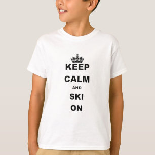BEWAAR KALK EN SKI.png T-shirt