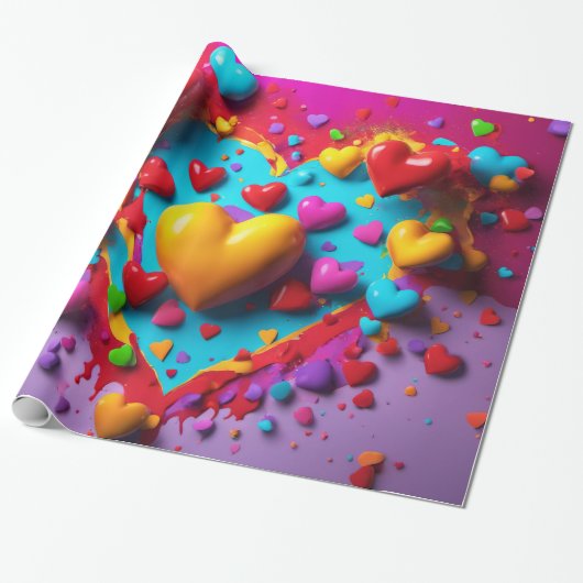 Bewaar of Creëer je eigen glanzende omlooppapier Cadeaupapier (Uitgerold)