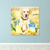 Bewaar of Creëer je eigen omwikkelde canvas Afdruk (Insitu (Houten vloer))