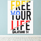 Bewaar of ontwerp je eigen — Canvas (gloss) Afdruk (Insitu (Houten vloer))