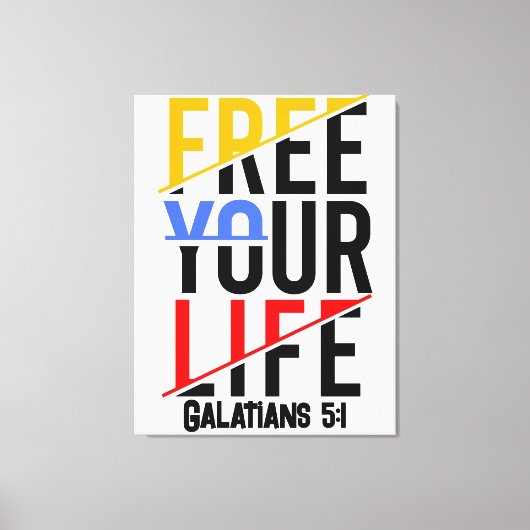 Bewaar of ontwerp je eigen — Canvas (gloss) Afdruk (Voorkant)