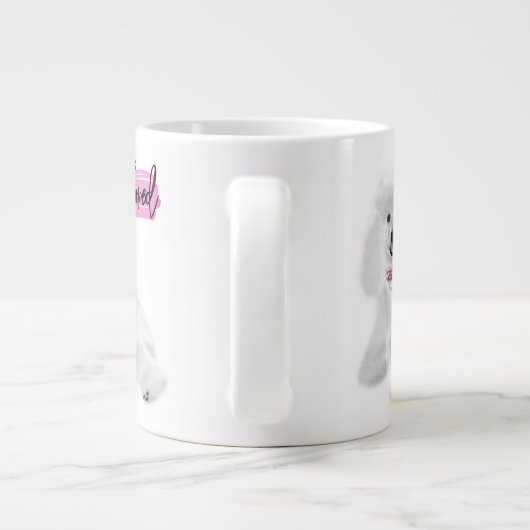 Bewaar of ontwerp je eigen — Jumbo-Mok Extra Grote Beker (Achterkant)