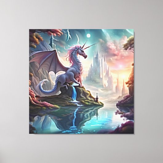 Bewaar of ontwerp uw eigen Canvas (gloss) (Voorkant)