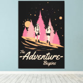 Bewaar of ontwerp uw eigen canvasafdruk canvas afdruk (Insitu (Houten vloer))