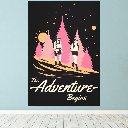 Bewaar of ontwerp uw eigen canvasafdruk canvas afdruk (Insitu (Houten vloer))