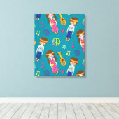 Bewaar of ontwerp uw eigen canvasafdruk canvas afdruk (Insitu (Houten vloer))