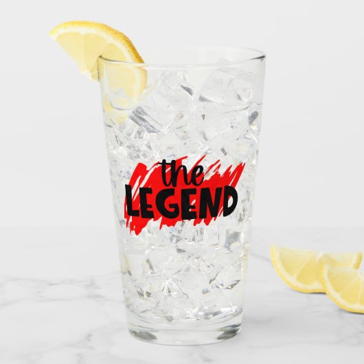 Bewaar of ontwerp uw eigen :-) glas (Voorkant ijs)