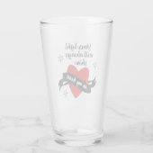 Bewaar of ontwerp uw eigen :-) glas (Achterkant)