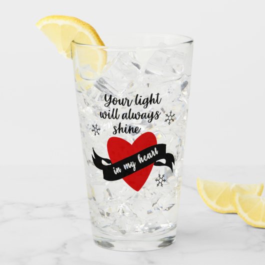 Bewaar of ontwerp uw eigen :-) glas (Voorkant ijs)
