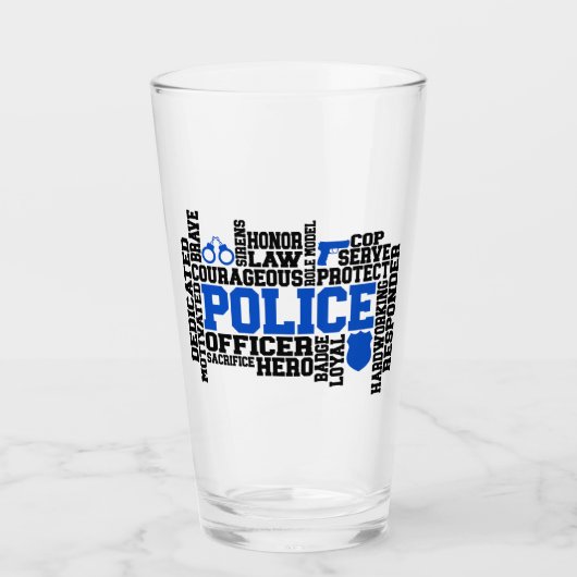 Bewaar of ontwerp uw eigen :-) glas (Voorkant)