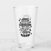 Bewaar of ontwerp uw eigen :-) glas (Voorkant)