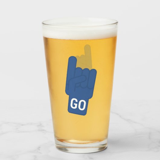 Bewaar of ontwerp uw eigen :-) glas (Voorkant gevuld)