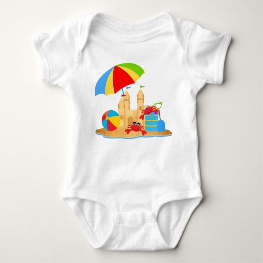 Bewaar of ontwerp uw eigen - Lichaamsuit Baby-pak Romper (Voorkant)