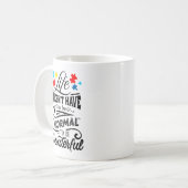 Bewaar of ontwerp uw eigen Mok - Morphing (Voorkant links)