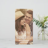 BEWAAR ONZE DATUM | SPAAR DE DATUM AANKONDIGING (Staand voorkant)