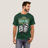 Bewaar PBS (3) T-shirt (Voorkant volledig)