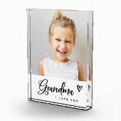 Bewaar sake voor oma | Schattige en modern Fotoblokken (Rechts)