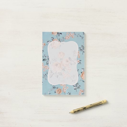 Bewaarbloemen - Post-it® notes 4"x6" (Op bureau)