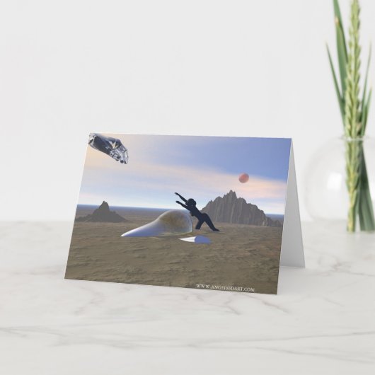 Bewaard Wenskaart Kaart (Voorkant)