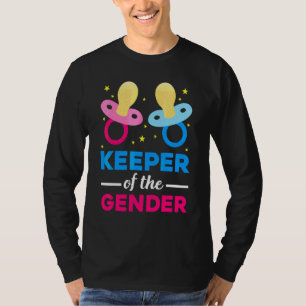 Bewaarder Van De Geslacht Baby Shower T-shirt