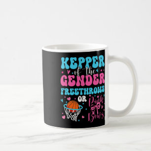 Bewaarder van de geslacht-vrije worpen of roze str koffiemok
