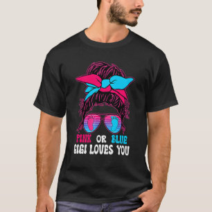 Bewaarder van de geslachtsopenbaring Baby Roze of T-shirt