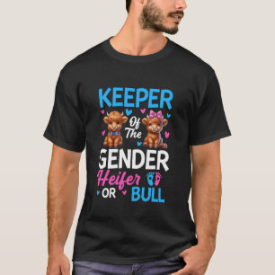 Bewaarder van het geslacht van de vaars of stierba t-shirt