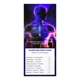 Bewaarder van Licht   Energie Figuur Reclamekaart