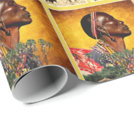 Bewaken van het dierenrijk, cadeaupapier