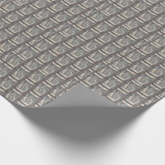 Bewaker engelen met Jezus kind Cadeaupapier (Hoek)