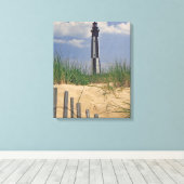 Bewaker van Cape Henry Canvas Print (Insitu (Houten vloer))