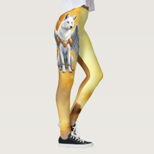 Bewaker van de Dageraad – De Witgevleugelde Wolf. Leggings